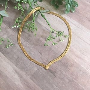 Napier gold plated necklace
